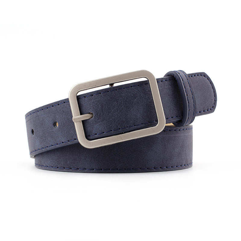 Stylish Navy Blue Women’s Belt, perfect for office outfits