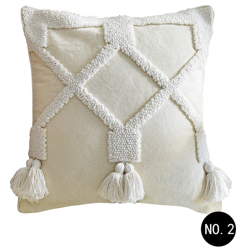 Côte & Crown Nordic Tufted Throw Pillow – Luxury Look Soft Furnishing