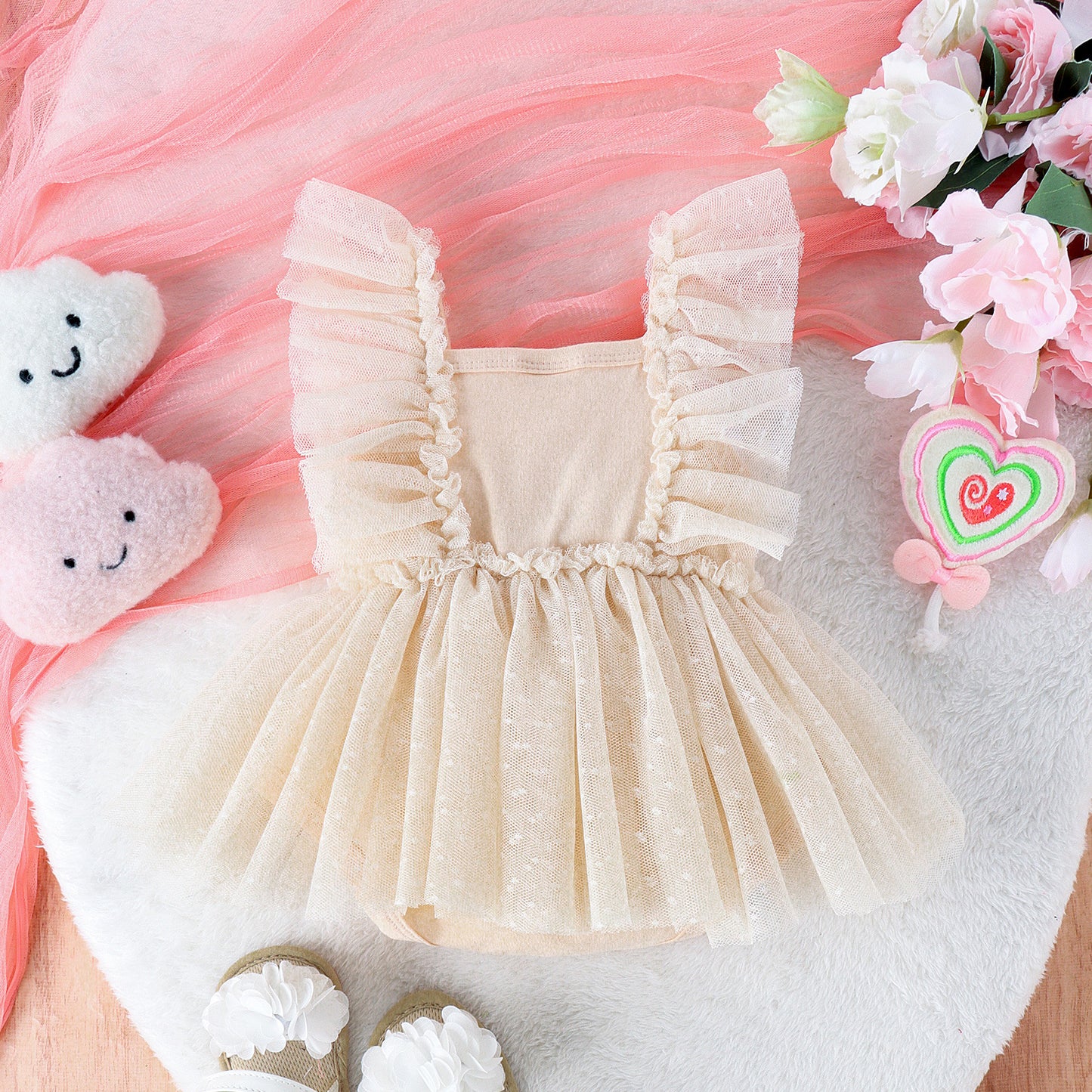 Côte & Crown Baby Net Skirt Princess Dress - Cute & Soft