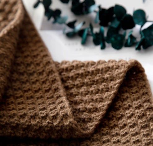 Côte & Crown Soft Furnishing Throws with Pom Pom