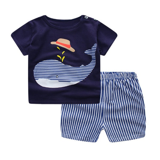 ChildsAnimal Print Top & Shorts Set