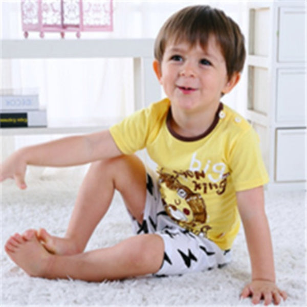 ChildsAnimal Print Top & Shorts Set