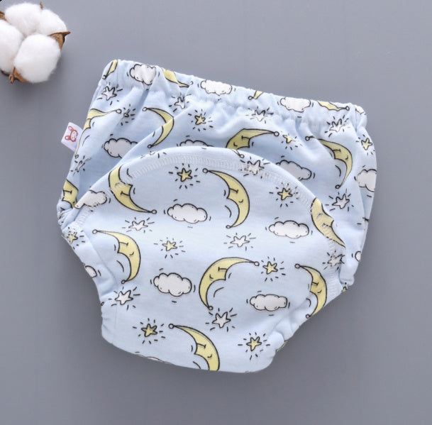 Côte & Crown Baby Clothes with Moon and Cloud Print