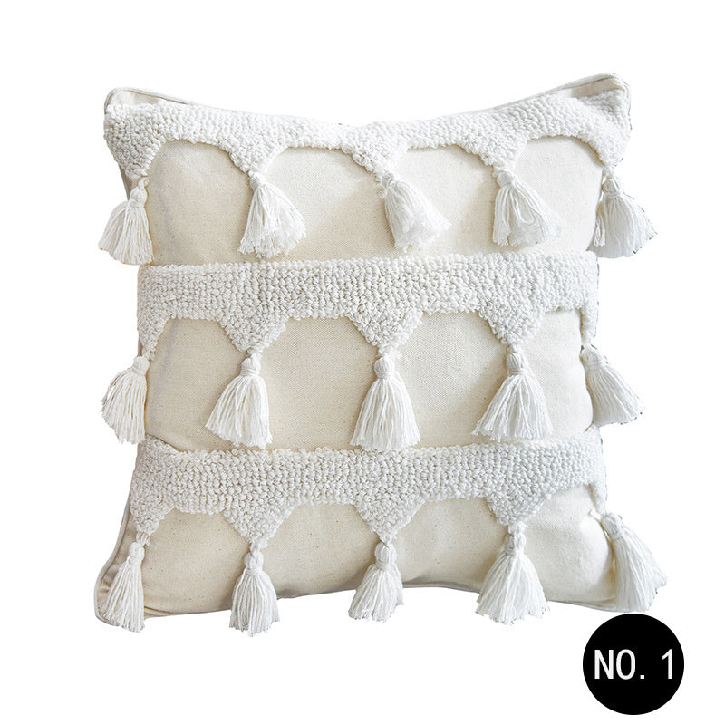 Côte & Crown Nordic Tufted Throw Pillow – Luxury Look Soft Furnishing