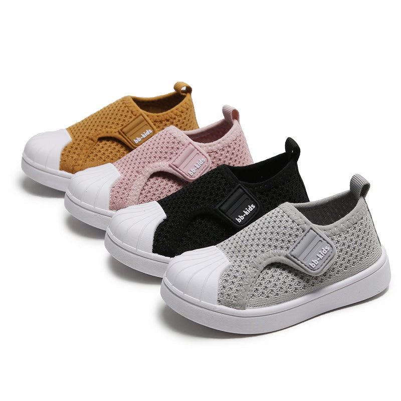 Côte & Crown infant toddler non-slip soft bottom sneakers in multiple colors comfortable kids sneakers for everyday wear