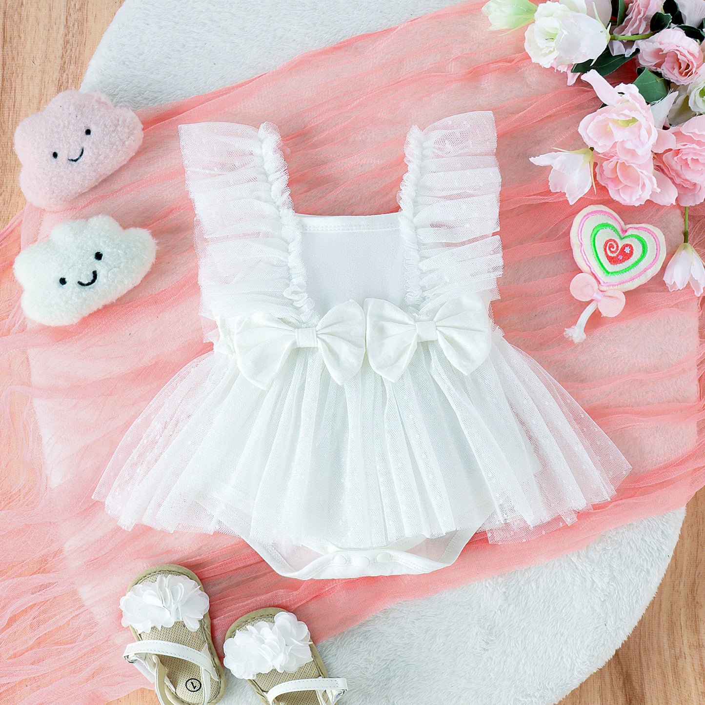 Côte & Crown Baby Net Skirt Princess Dress - Cute & Soft