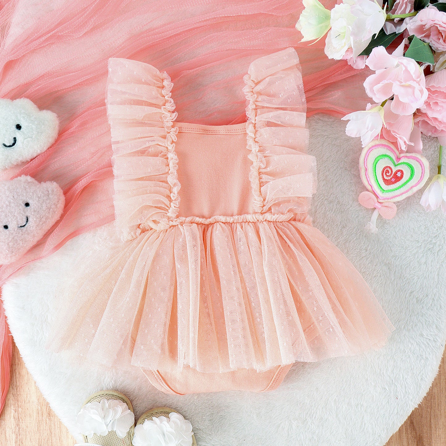Côte & Crown Baby Net Skirt Princess Dress - Cute & Soft