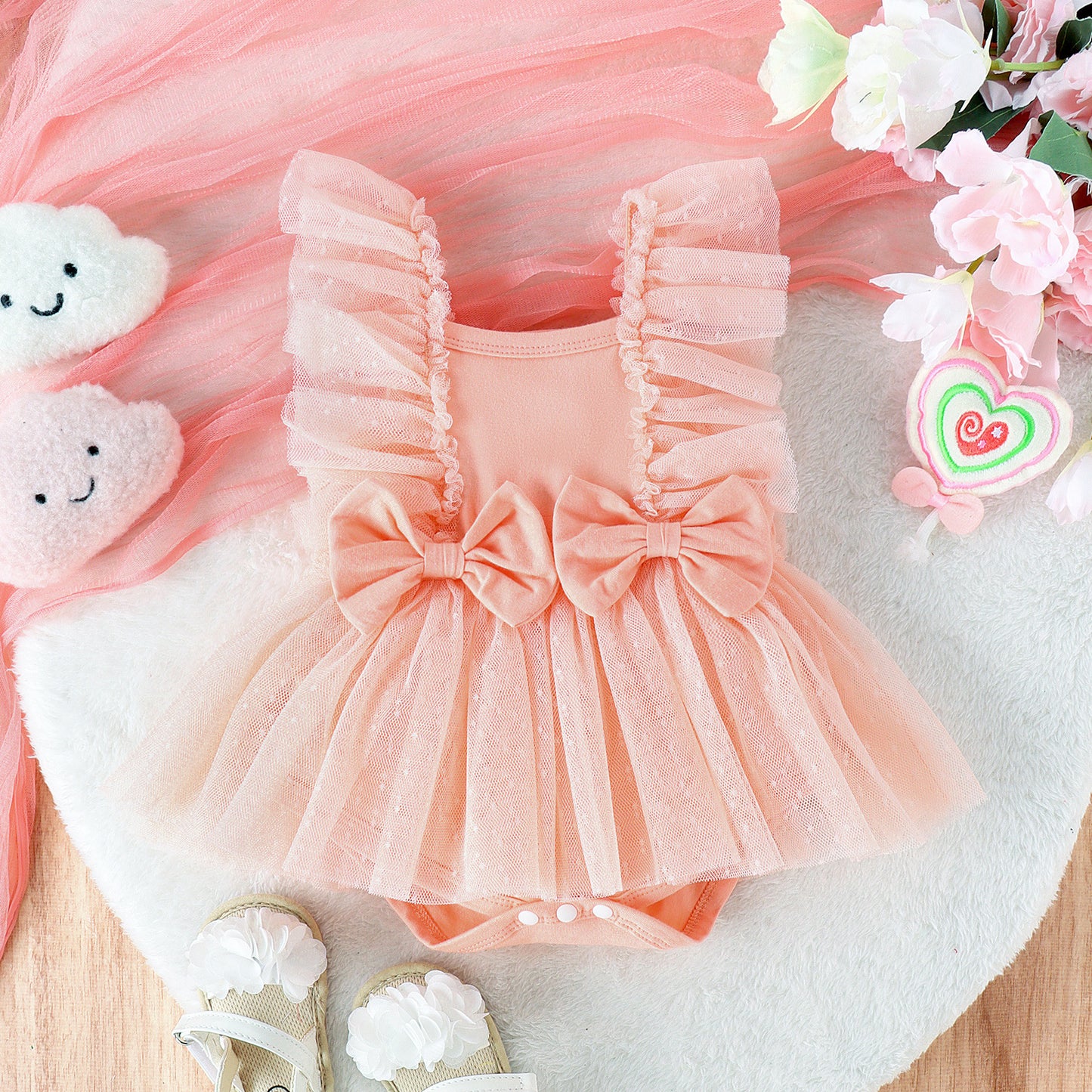 Côte & Crown Baby Net Skirt Princess Dress - Cute & Soft