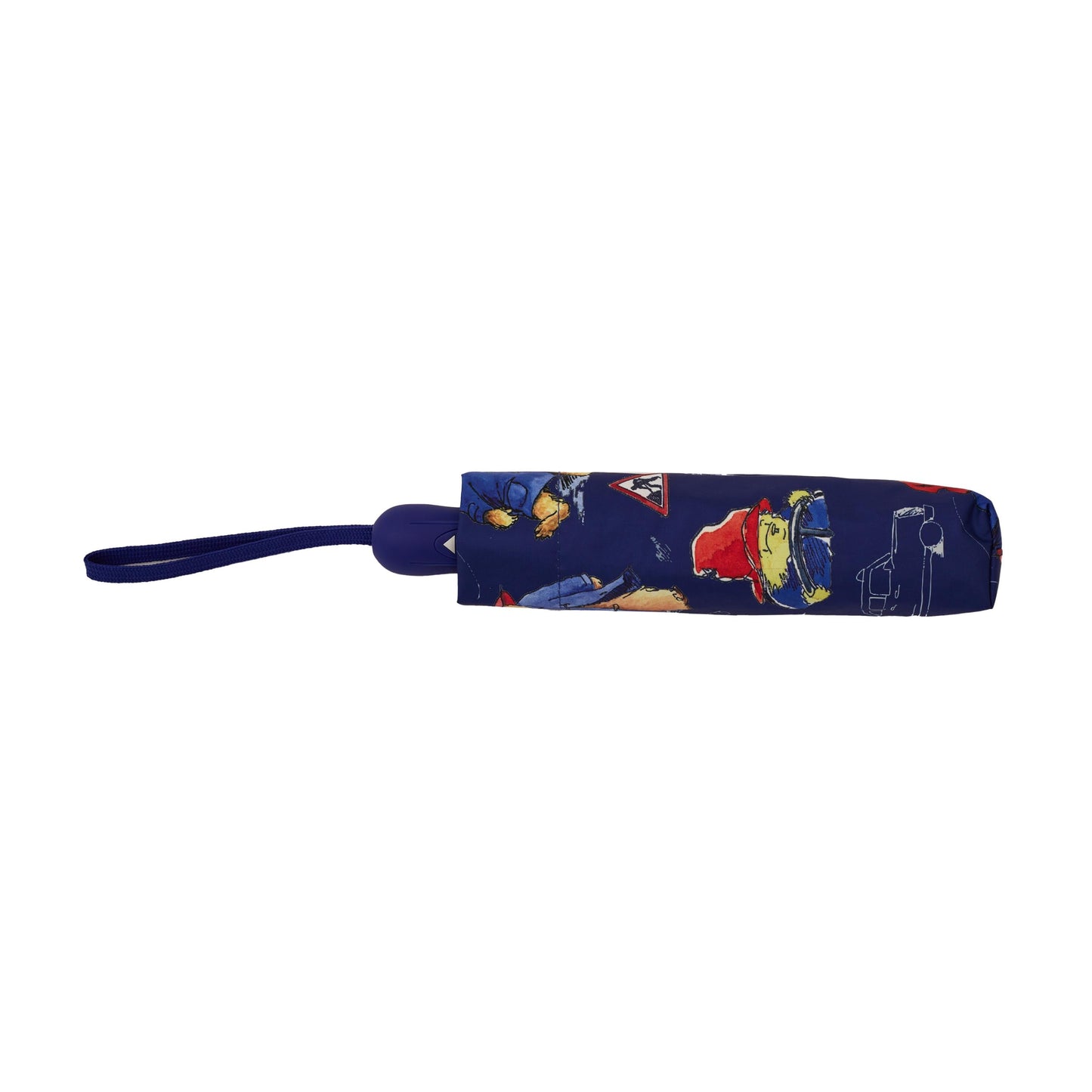 Paddington Bear umbrella with a vibrant design featuring Paddington Bear illustrations