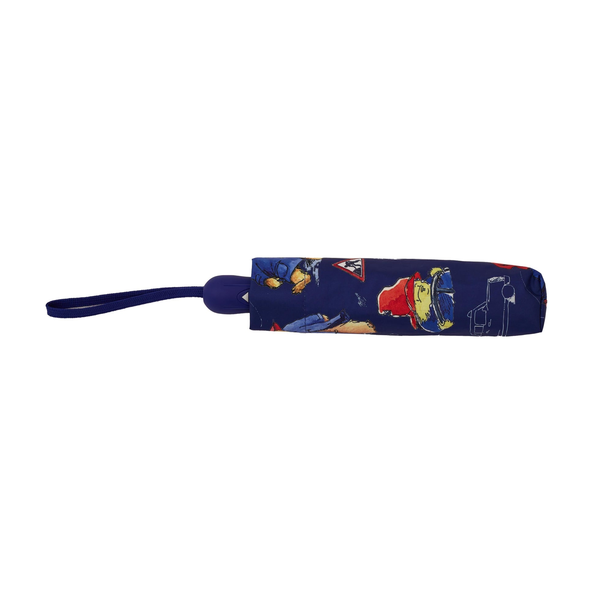 Paddington Bear umbrella with a vibrant design featuring Paddington Bear illustrations