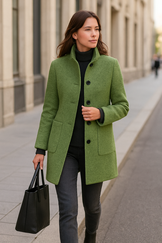 Stylish wollen Women's Coat in Various Colours
