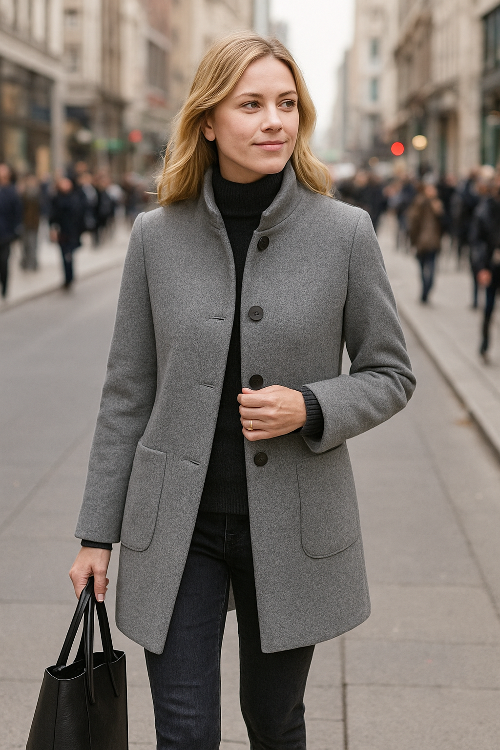 Stylish wollen Women's Coat in Various Colours