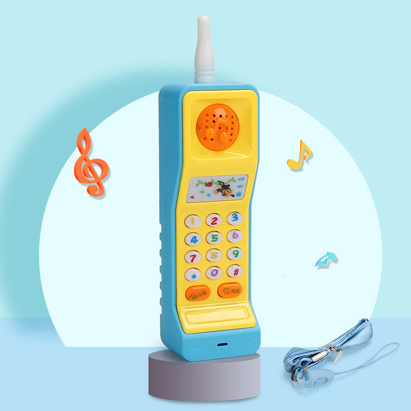 Côte & Crown colorful baby toy phone with buttons and musical sounds for early learning fun