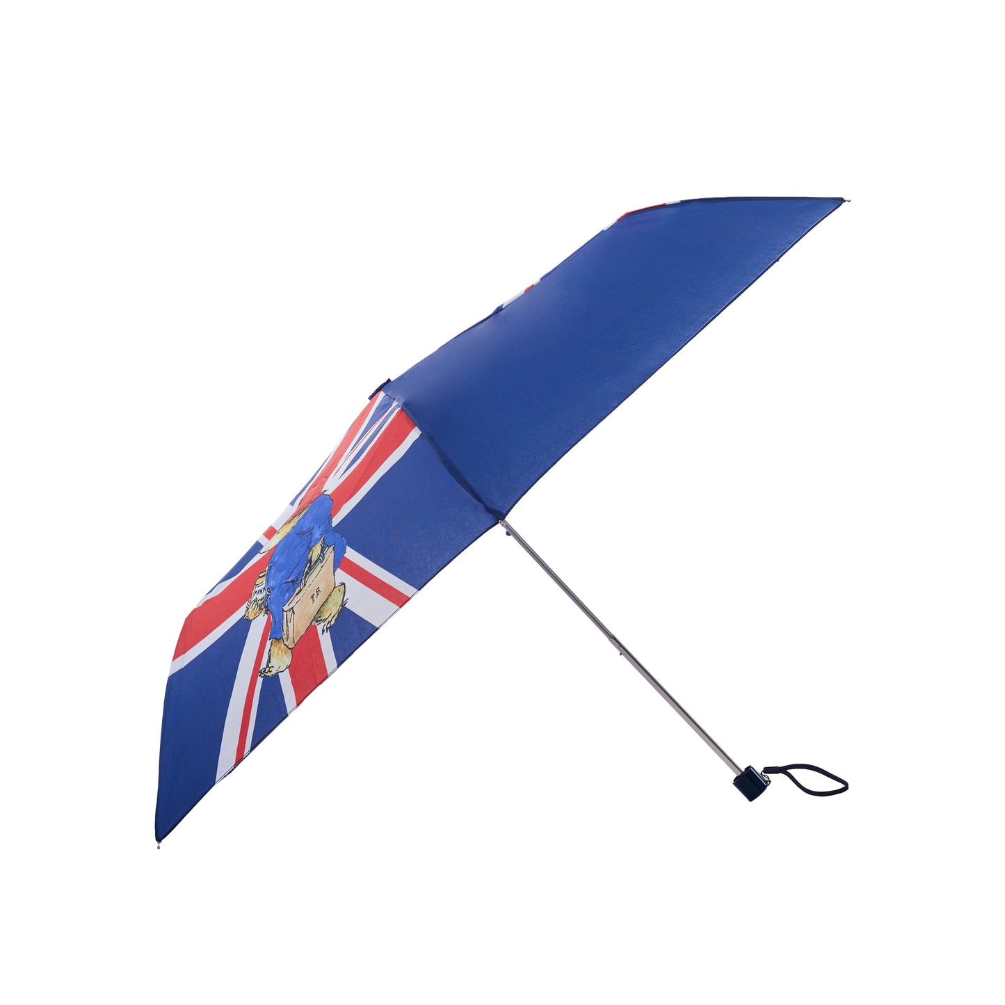 Union Jack Paddington Bear umbrella featuring a vibrant design perfect for rainy days